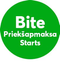 bite priekšapmaksa